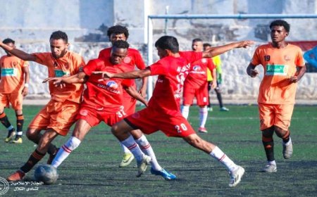 تعادل مثير بين التلال وشمسان في أول اختبار للمدرب عادل التام قبل انطلاقة إياب دوري عدن الممتاز