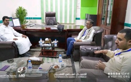 مؤسسة نهد التنموية تستقبل وفدًا من مؤسسة الطبيب الزائر التنموية