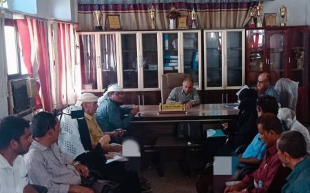 الاجتماع الأول للجنة الفرعية للاختبارات بمكتب تربية لحج