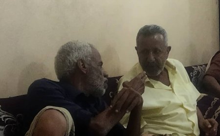 سهيم الميني يكتب.. رجال العمل التعاوني الاسكاني عبدالقوي علي نعمان رحمه الله و عبد الرحمن عبادي صورة لتاريخ