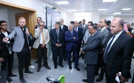وزير النقل يزور فرع الأكاديمية العربية للعلوم والتكنولوجيا والنقل البحري في مدينة العلمين الجديدة بالقاهرة