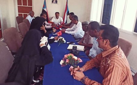 تنفيذية انتقالي أبين تناقش الوضع الأمني بالمحافظة