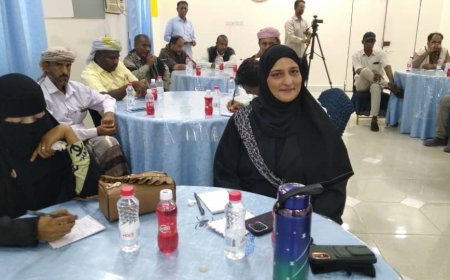 إدارة الإعلام والثقافة بالمجلس الإنتقالي بأبين تنظم ندوة بعنوان "كيفية التعامل مع الإشاعات"