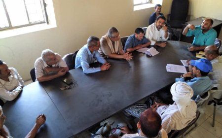 المكتب التنفيذي للسلطة المحلية بمديرية الضالع يعقد اجتماعه الدوري لشهر أبريل 