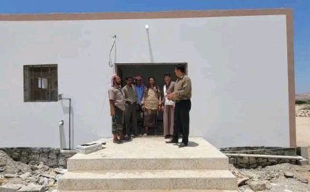 مدير عام رضوم يطّلع على مستوى الإنجاز في مشروع الوحدة الصحية بمنطقة باصفاق