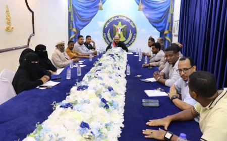 تنفيذية انتقالي حضرموت تعقد اجتماعًا استثنائيًا للوقوف أمام أبرز المستجدات والتحديات بالمحافظة