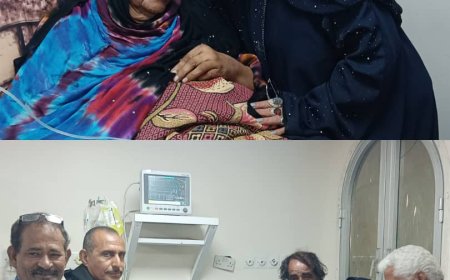 الفنانة أمل كعدل تزور الفنانة المسرحية لول نصيب في الانعاش وتناشد بسرعة علاجها