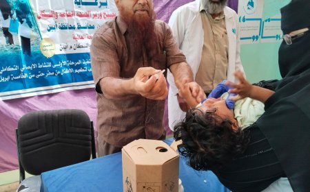 انطلاق الجولة الأولى للنشاط الإيصالي للتحصين في أبين يستهدف 23 ألف طفل دون الخامسة