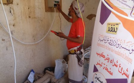 شراء وتركيب مضخة لبئر المصنعة السطحي بمنطقة القرين من مؤسسة وادي دوعن للتنمية