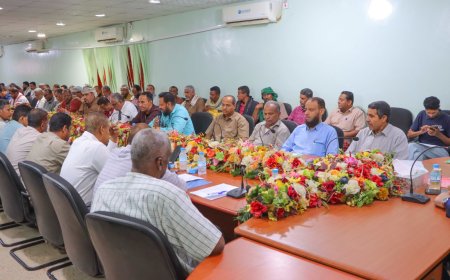 تربية ساحل حضرموت تنظم ورشة لإدارة مراكز اختبارات شهادة إنهاء المرحلة الثانوية العامة للعام الدراسي 2024 – 2025م