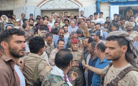 قيادات عسكرية وأمنية ومشايخ ينهون صلح قبلي في مديرية قعطبة