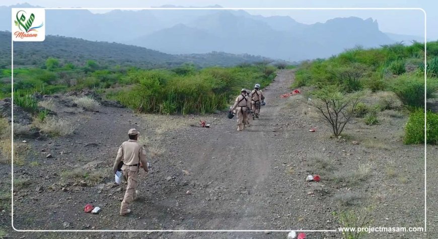 مسام ينزع 1498 لغماً وذخيرة غير منفجرة وعبوة ناسفة منذ بداية أبريل الجاري