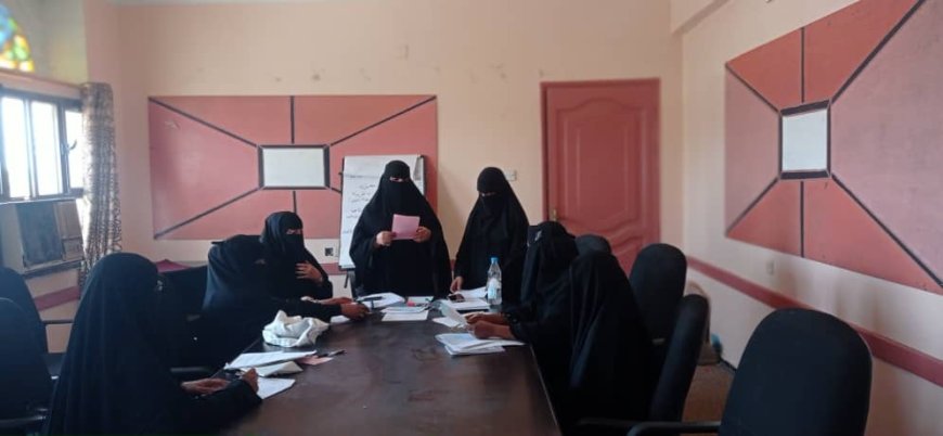 إدارة رياض الأطفال بتربية لحج تنظم ورشة عمل لمعلمات روضة لبوزة
