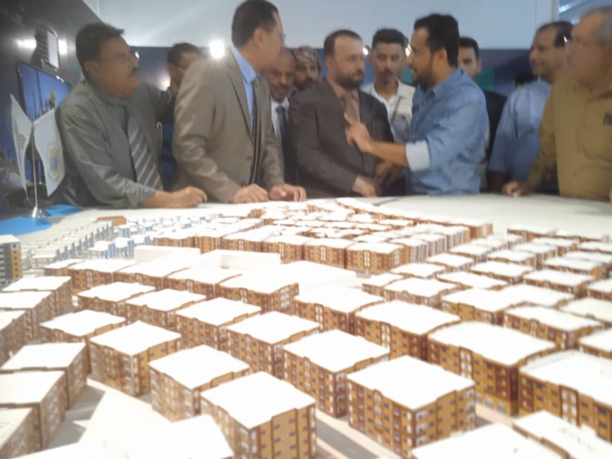 وزير الأشغال العامة يفتتح معرض عدن الثاني للإعمار والبناء بالعاصمة عدن
