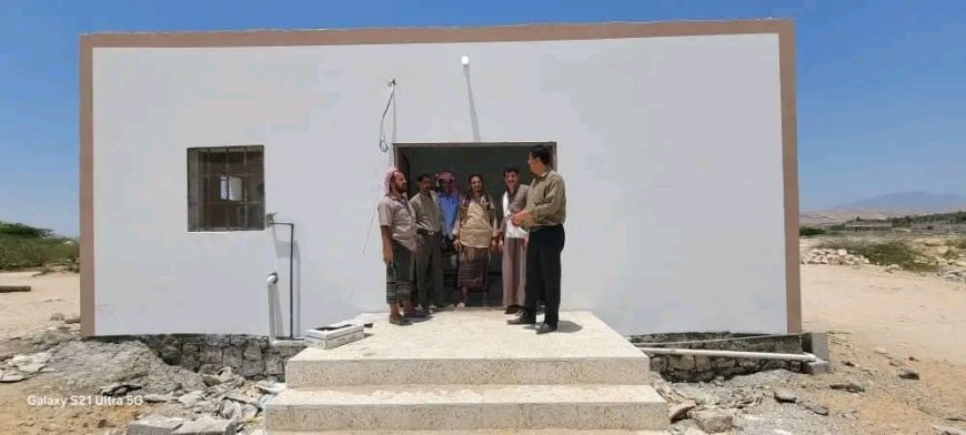مدير عام رضوم يطّلع على مستوى الإنجاز في مشروع الوحدة الصحية بمنطقة باصفاق