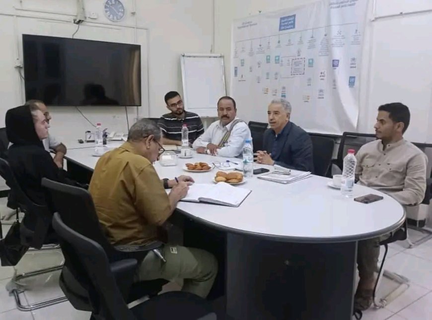المدير التنفيذي للبرنامج الوطني للتعامل مع الألغام يلتقي بالمديرة القطرية لمنظمة هالوتروست