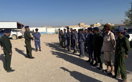 العميد الجابري يتفقد مستوى الجاهزية بمديريتي الضليعة ويبعث ويشدّد على رفع اليقظة وتكثيف العمل