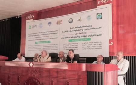 منظمة جرين للبيئة والمناخ والتنمية تنظم ورشة عمل حول التغيرات البيئية والمناخية وتأثيرها على المحافظة