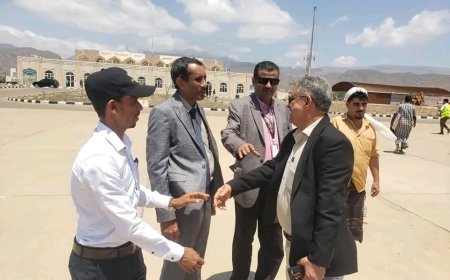 وصول وفد من وزارة الزراعة والري إلى أرخبيل سقطرى لتدشين مشروع التمكين الاقتصادي وتعزيز الأمن الغذائي