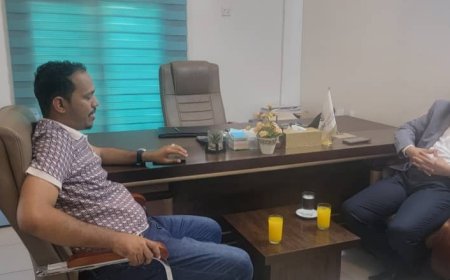 رئيس جهاز محو الأمية وتعليم الكبار بالجمهورية يبحث آفاق التعاون منظمة بيوهندز ويشيد بدعم المنظمة