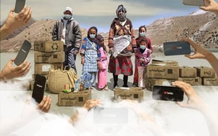 غزة بين الألم واستعراض التبرع والتوثيق