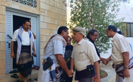 وصول اللواء بامشموس إلى محافظة شبوة لتدشين فعاليات أسبوع المرور العربي يوم غدٍ الأحد بمدينة عتق