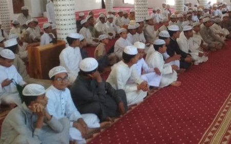 افتتاح الدورة التعليمية الـ28 برباط مدرسة الفتح بالحوطة مديرية شبام