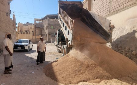 وحدة النظافة والتحسين بمديرية تريم تعلن عن الغاء رمي المخلفات بالموقع المقابل لقصر الرناد وموقع منترة هاشم بالمجف
