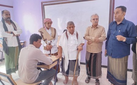 يتقدّم لها 492 طالب وطالبة .. تدشين إختبارات شهادة الثانوية العامة 2024 / 2025 م بمديرية دوعن