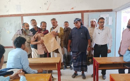 انطلاق امتحانات الثانوية العامة في يافع سرار وسط اهتمام رسمي ورسائل دعم للطلاب