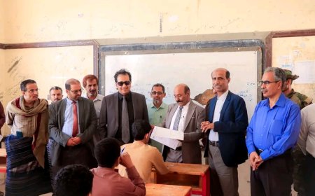 شبوة: الوكيل الخليفي يدشّن اختبارات الثانوية العامة للعام الدراسي 2024-2025
