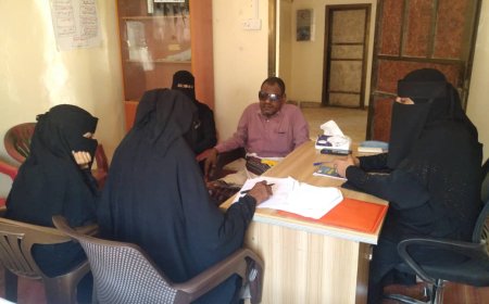 الهيئة الإدارية لجمعية الأمل للمكفوفين بأبين تعقد اجتماعها الدوري لشهر أبريل 2025