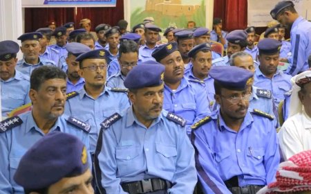 تدشين فعاليات أسبوع المرور العربي الموحد بوادي حضرموت تحت شعار "تمهل ... أمامك حياة"