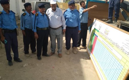 إدارة مرور أبين تدشن أسبوع المرور العربي تحت  شعار "تمهل امامك حياة"