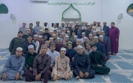 زيارة مباركة للعلامة الشيخ محيي الدين محمد عوامة تضيء دار القوم العلمي بتريم