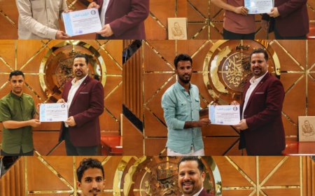مدير عام المؤسسة الاقتصادية اليمنية يهنئ الموظفين بعيد العمال ويكرم المتميزين