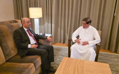 عضو مجلس القيادة الرئاسي البحسني يلتقي رئيس مجلس الوزراء بن بريك