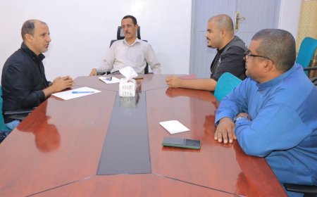 لقاء بسيئون بين مكتب وزارة الصحة بحضرموت الوادي ومؤسسة صلة للتنمية للتحضير المبكر للقافلة الطبية لخدمة حجاج بيت الله الحرام لهذا العام