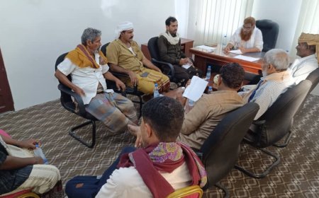 الهيئة التنفيذية لمؤتمر حضرموت الجامع بقصيعر تُقر خطة أنشطتها المقبلة