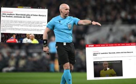 صحف كتالونيا تفتح النار على حكم موقعة برشلونة وإنتر: منحاز لريال مدريد