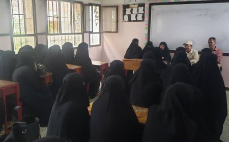 بإشراف مكتب التربية والتعليم بخنفر.. مؤسسة صدى تدشن برنامجها التعليمي والمهني لطالبات ثانوية الفقيدة طلحة الفضلي