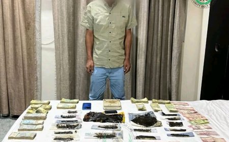 الإدارة العامة لمكافحة المخدرات بقوات الحزام الأمني تطيح بأحد مروّجي المخدرات في أحد فنادق العاصمة عدن