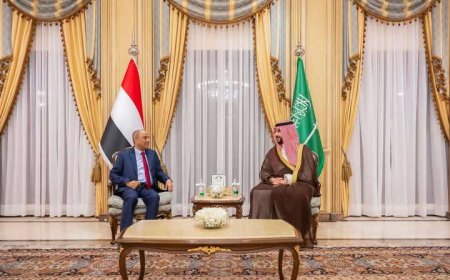 رئيس مجلس الوزراء يلتقي وزير الدفاع السعودي ويبحثان سبل دعم الحكومة اليمنية