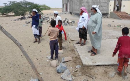 مدير عام أوقاف أبين ينفذ نزول ميداني إلى منطقة الشيخ سالم لوقف أي اعتداءات تطال أرضي الوقف