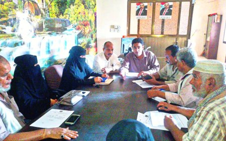 تنفيذية انتقالي الحوطة تعقد اجتماعها الدوري لشهر مايو وتناقش سبل تعزيز الحضور المجتمعي والسياسي