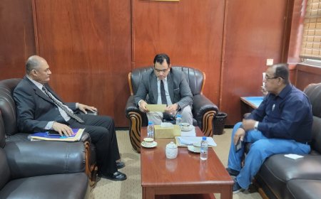 الوزير السقطري يستقبل مدير مركز التعليم المستمر وخدمة المجتمع بجامعة لحج