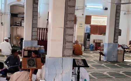 جمعية التكريم لتعليم القرآن الكريم تفتح باب المساهمة في مشروع جامع برالوالدين الخامس واوقافه بإعادة بناء جامع الاوابين بالشحر
