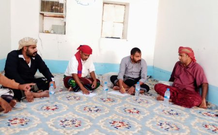 مكتب حضرموت الجامع في يبعث يضع خطة لتعزيز الوعي بالحكم الذاتي