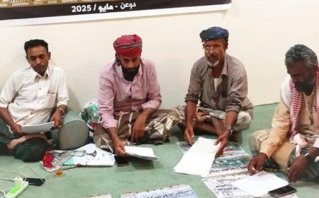 مكتب مؤتمر حضرموت الجامع بدوعن يستعد لتنفيذ خطة توعوية وأنشطة مجتمعية
