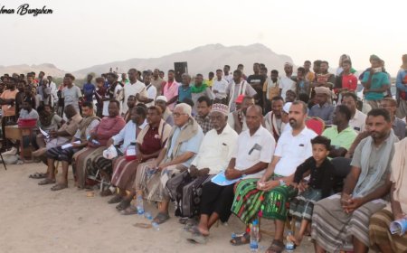 مؤتمر حضرموت الجامع يشارك في نهائي دوري الفقيد عمر قمبيت ويدعم شباب ميفع